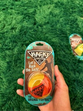 Hacky Sack Core PlayMonster Original Footbag New Color - Orange/Yellow